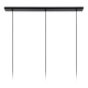 lafabryka.pl Lampa wisząca 3L smoke grey JOANET 45494/03/65 Lucide